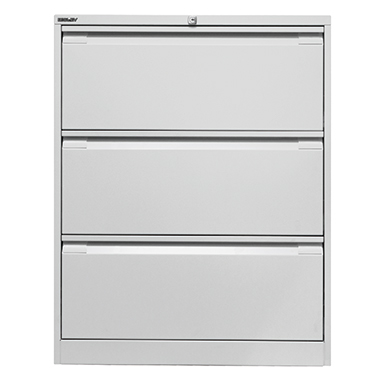 Bisley Hängeregistraturschrank DF3645 3Schubfächer lichtgrau