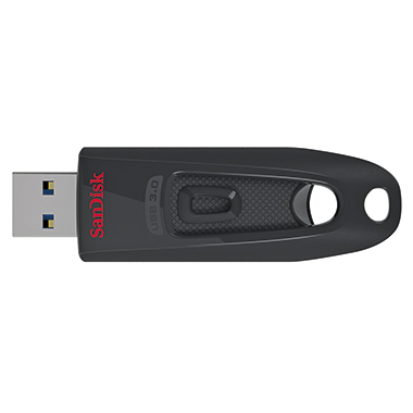 SanDisk USB-Stick Ultra SDCZ48-064G-U46 64GB USB3.0 schwarz