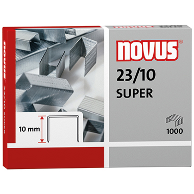 NOVUS Heftklammer 042-0531 23/10 verzinkt 1.000 Stück