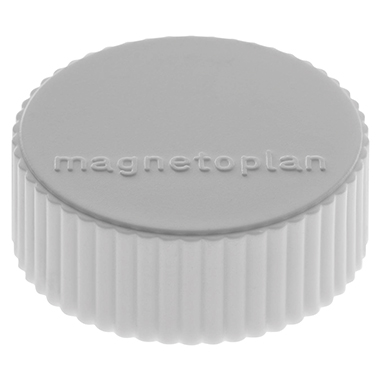 magnetoplan Magnet Discofix Magnum 1660001 34mm grau 10 Stück