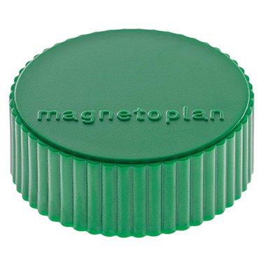 magnetoplan Magnet Discofix Magnum 1660005 34mm grün 10 Stück