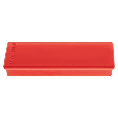 magnetoplan Magnet Discofix Block2 1665106 55x22mm rot 10 Stück