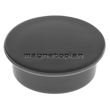 magnetoplan Magnet Discofix Color 1662012 40mm schwarz 10 Stück