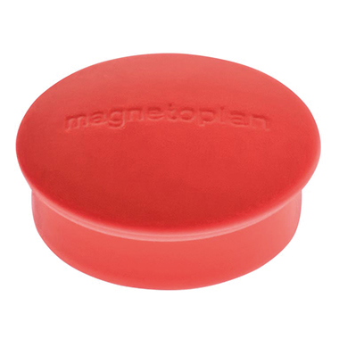 magnetoplan Magnet Discofix Mini 1664606 20mm rot 10 Stück