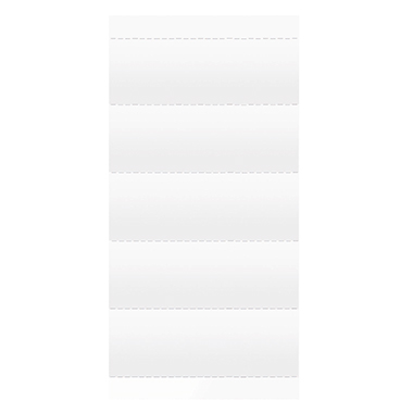 Falken Beschriftungsschild 11288172 60x20mm Papier weiß 100 Stück