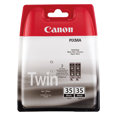 Canon Tintenpatrone 1509B029 PGI35BK schwarz 2St.