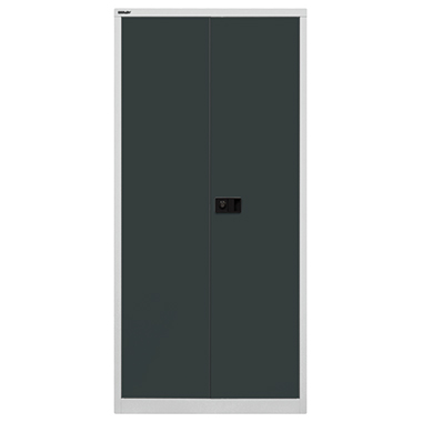 Bisley Flügeltürenschrank Universal E782A04525 5OH l.gr/anthrazit