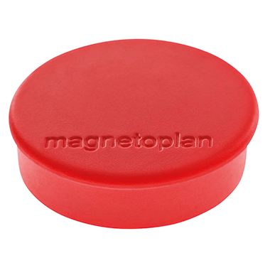 magnetoplan Magnet Discofix Hobby 16645606 25mm rot 6 Stück