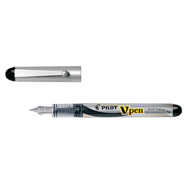 PILOT Füllfederhalter V-Pen 1132001 0,4mm schwarz
