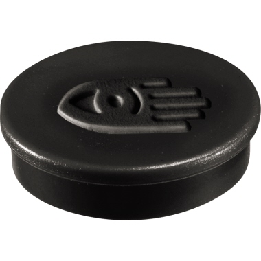 Legamaster Haftmagnet 7-181001 10mm rund schwarz 10 Stück