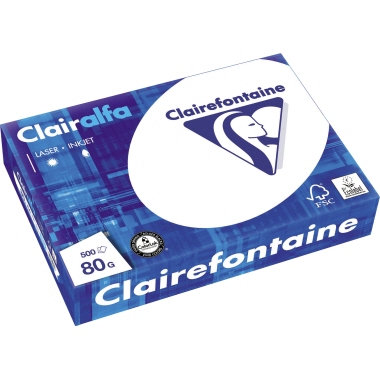 Clairefontaine Multifunktionspapier DIN A4 80g weiß 500 Blatt
