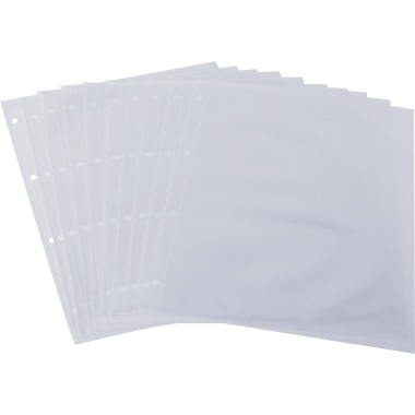 SIGEL Sichthülle SM190 DIN A4 für Speisekartenmappe transparent 10 Stück