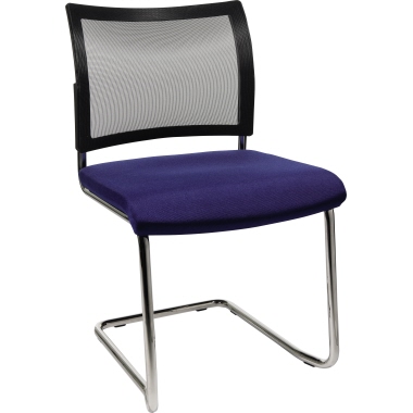 TOPSTAR Besucherstuhl Visit NV490 G260 Freischwinger 20 blau