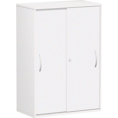 Geramöbel Schiebetürenschrank Flex S-383502-WW 3OH 800x425x1182mm weiß