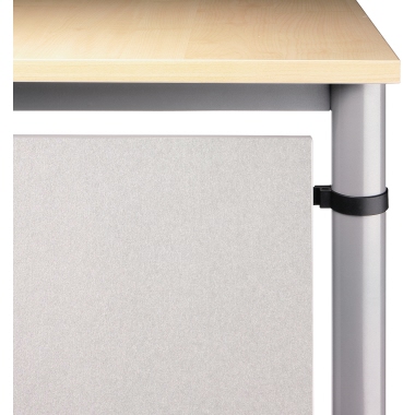 Hammerbacher Rückwandverkleidung VHR16/S 142x40x1,9cm silber