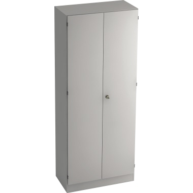 Hammerbacher Garderobenschrank V6200/5/5/SG 5OH grau/grau