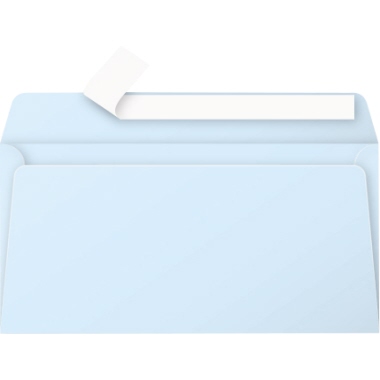 Clairefontaine Briefumschlag Pollen 5465C DIN lang blau 20 Stück