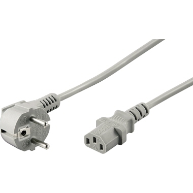 Goobay Netzkabel 50076 2m Schutzkontakt auf IEC 320-C13