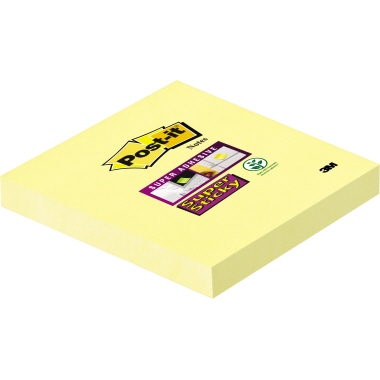 Post-it Haftnotiz Super Sticky 65412SY 76x76mm 90Blatt gelb