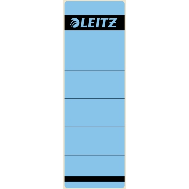 Leitz Ordneretikett 16420035 kurz/breit Papier blau 10 Stück