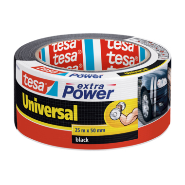 tesa Gewebeband extra Power Universal 56388-00001 50mmx25m schwarz