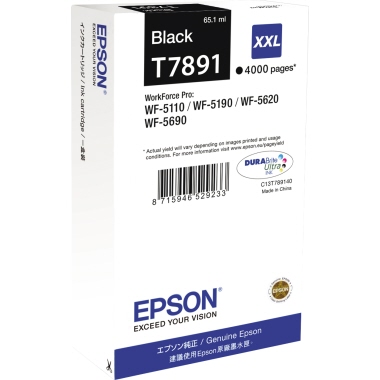 Epson Tintenpatrone C13T789140 79XXL 4.000Seiten schwarz
