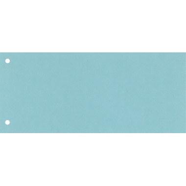 Trennstreifen 10,5x24cm Karton blau 100 Stück