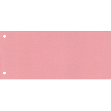Trennstreifen 10,5x24cm Karton rosa 100 Stück