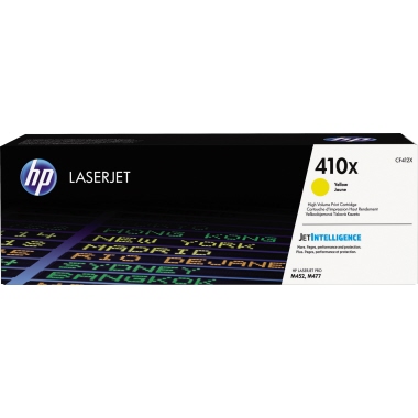 HP Toner CF412X 410X 5.000Seiten gelb