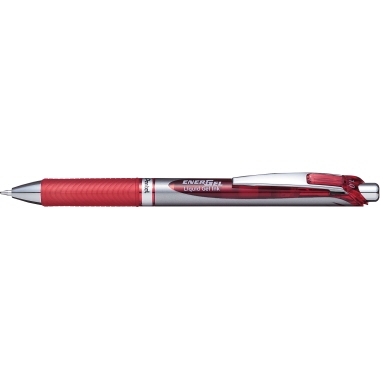 Pentel Gelroller EnerGel BL80-BX 0,5mm Druckmechanik rot