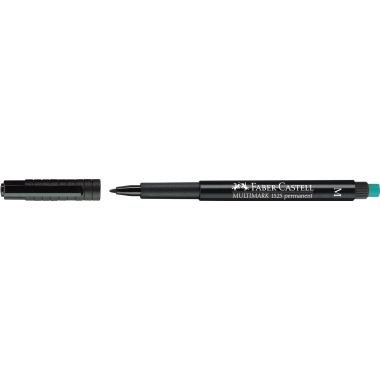 Faber-Castell CD/DVD Marker MULTIMARK 152599 mit Radierer schwarz