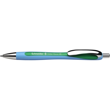 Schneider Druckkugelschreiber Slider Rave XB 132504 1mm grün