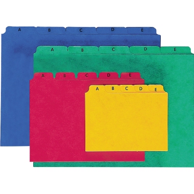PAGNA Leitregister 26251-02 A6 A-Z 25tlg. bl
