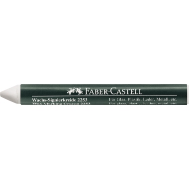 Faber-Castell Wachssignierkreide 2253 122201 weiß