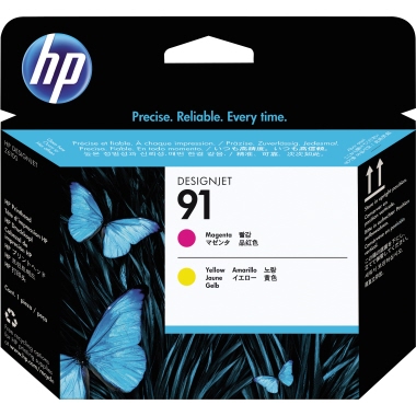 HP Tintenpatrone C9461A 91 magenta/gelb