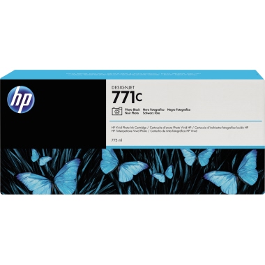 HP Tintenpatrone B6Y13A 771C 775ml schwarz
