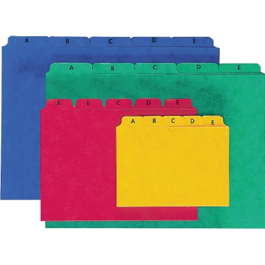 PAGNA Leitregister 25251-02 A5 A-Z 25tlg. bl