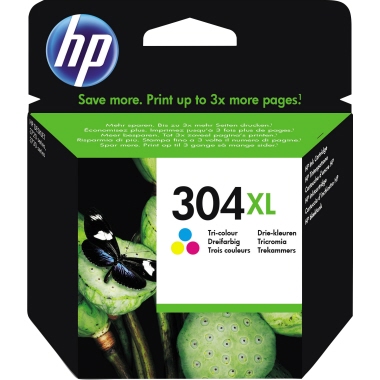 HP Tintenpatrone N9K07AE 304XL 300Seiten c/m/y