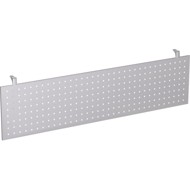 Geramöbel Knieraumblende S-617604-S gelocht 1.800mm silber