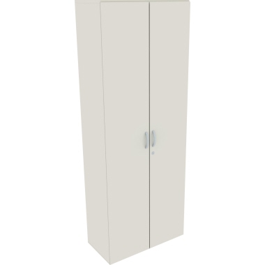 Geramöbel Flügeltürenschrank Flex S-386100-WW 6OH 800x420x2160mm weiß