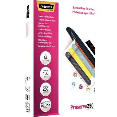 Fellowes Laminierfolie A4 5401802 VE100