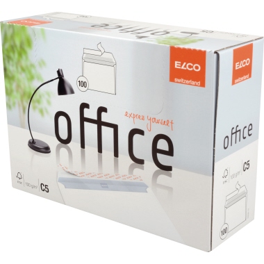 ELCO Briefumschlag Office 7453512 C5 100g weiß 100 Stück