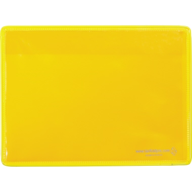 Tarifold Kennzeichnungshülle 166244 A5 quer PVC gelb 10 Stück