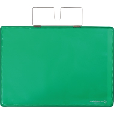 Tarifold Kennzeichnungshülle 165045 A4 quer PVC grün 10 Stück