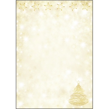 SIGEL Weihnachts-Feinpapier DP083 Graceful Christmas A4 100 Stück