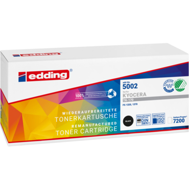 edding Toner 18-5002 wie Kyocera TK-170 7.200Seiten schwarz
