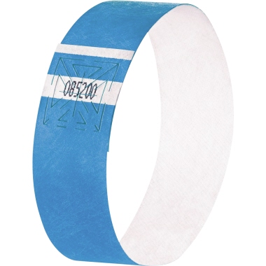 SIGEL Eventband Super Soft EB211 255x25mm neon blau 120 Stück