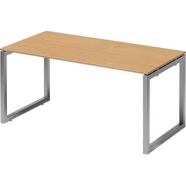Bisley Schreibtisch DOF1608BC355 O 1600x740x800mm si/bu