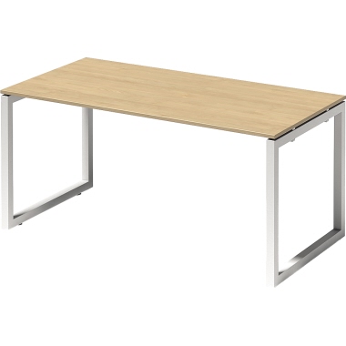 Bisley Schreibtisch DOF1608MP396 O 1600x740x800mm ws/ah