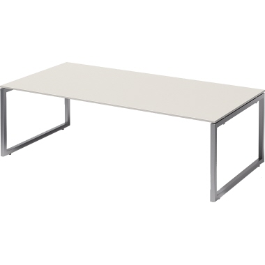Bisley Konferenztisch DOF2412GW355 O 2400x740x1200mm si/gr.ws